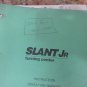 NAKAMURA SLANT 1 JUNIOR CNC LATHE INSTRUCTION OPERATION MANUAL E-19061E/01