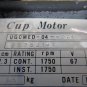 YASKAWA CUP MOTOR UGCMED-04-MC61 257581-1 TFUE-20ZD7