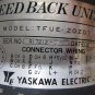YASKAWA CUP MOTOR UGCMED-04-MC61 257581-1 TFUE-20ZD7