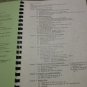 87 MAHO MH600E CNC VERTICAL MILL INSTRUCTIONS AND WORKSHEETS MANUAL CNC 432
