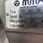MORI SEIKI SL-4A CNC LATHE MMK SPINDLE HYDRAULIC ACTUATOR 69 170/69-25 3.00"