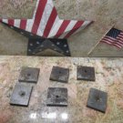BRIDGEPORT TC-3G CNC VERTICAL MILL LEVELING LEG LEGS BLOCK PAD LOT OF 6 PIECES BRIDGEPORT TC-3G CNC VERTICAL MILL LEVELING LEG LEGS BLOCK PAD LOT OF 6 PIECES
