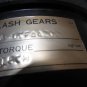 TOYO NON-BLACKASH GEARS FL2-29A-05FAAZ02 05FAAZC2 MORI SEIKI ZL-15M CNC LATHE