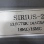 2000 HWACHEON SIRIUS-2 CNC VERTICAL MILL SCHEMATICS ELECTRIC DIAGRAM 18MC/16MC