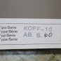 AGIE 120 EDM SERVICE MANUAL KOPF-10 AB. S.60 CNC