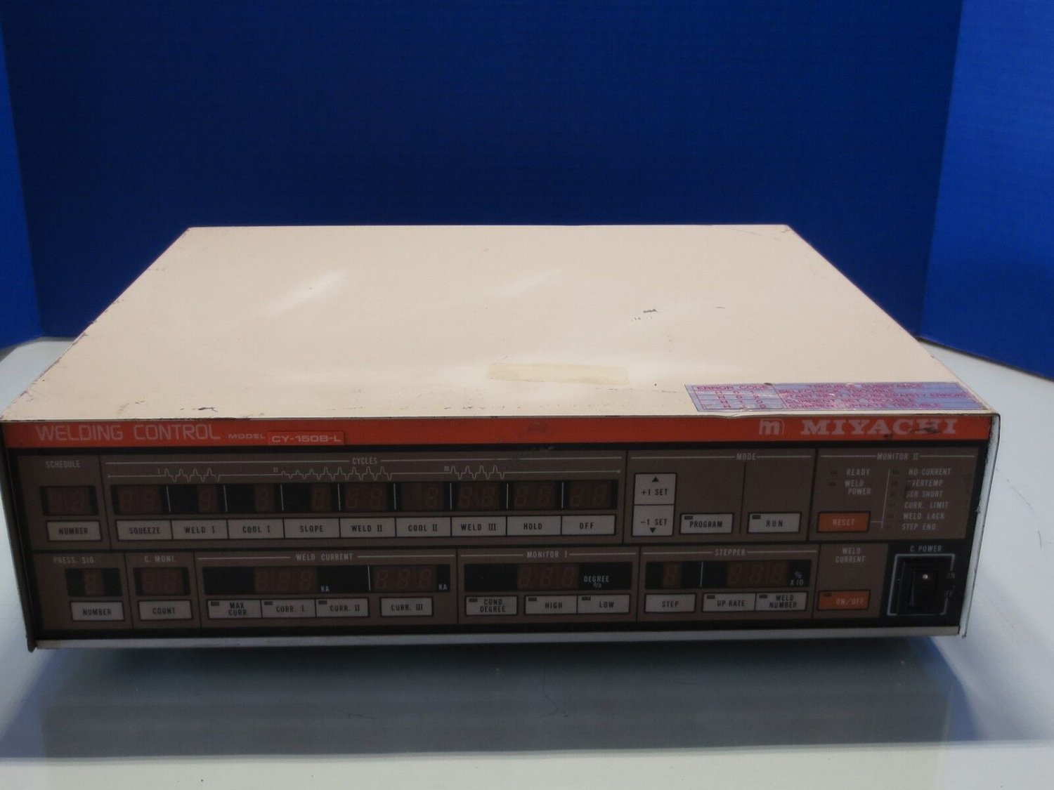 MIYACHI CY-150B-L WELDING CONTROL UNIT