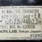 HITACHI AC MAGNETIC CONTACTOR K12-ER 100V 50HZ