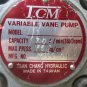 TECO HYDRAULIC VANE PUMP MOTOR AEEF JIS-C4210 TSAN CHENG HITACHI SEIKI HT23J CNC