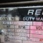 RELIANCE DUTY MASTER AC MOTOR B78S4074N-QR FR145TCZ  B78S4O74N-QR MILLTRONICS