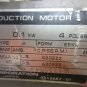 TOSHIBA MOTOR TYPE IK 12697-01 GEAR GMH-4P TSUBAKI 50GML010 CHIP CONVEYOR
