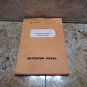 HITACHI SEIKI VM50 CNC VERTICALMILL INSTRUCTION MANUAL PROGRAMMING SEICOS 10M
