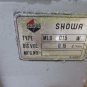 SHOWA LUBRICATOR MLB 015 W 0.15 LUBRICATION TANK PUMP SYSTEM 4 POLES 25W JEC 37