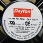 DAYTON 75 CFM AC AXIAL FAN 3LE77 E 77551