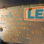 LEESON CHIP CONVEYOR 11004.00 MOTOR C6T17NC2B FALK CONVEYER REDUCER 206WBM2A