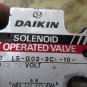 DAIKIN SOLENOID VALVE LS-G02-2CA-10-548 MFG 12 79 AC100V PA-2A