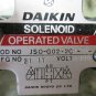 DAIKIN SOLENOID VALVE MOD NO JSO-G02-2BA-20-G MFG 21 22 WARRANTY