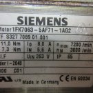 SIEMENS MOTOR 1FK7063-5AF71-1AG2 NO. YF S327 7089 01 001  WARRANTY