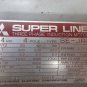 MORI SEIKI MV-JR CNC MITSUBISHI SUPER LINE MOTOR SE-JRF 0.4KW L7-71 EACH 1