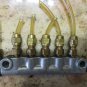CINCINNATI ARROW 1000 ERO CNC VERTICAL MILL CHIBA OIL DISTRIBUTOR 5X6 WAY PISTON