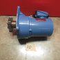 FUJI ELECTRIC GEARED MOTOR TYPE LSSG200T-50 JEC-37 CNC BLUE COLOR WARRANTY