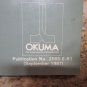 OKUMA GP-34/44N CNC GRINDER GA-34/44N OPERATION AND MAINTENANCE MANUAL 2565-E-R1