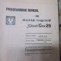 YAMAZAKI PROGRAMMING MANUAL SLANT TURN 25 CNC LATHE FANUC 6T-B