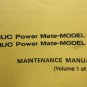 FANUC POWER MATE-MODEL D/F MAINTENANCE MANUAL VOL.1 B-62835EN/01 1 OF 2