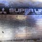 MITSUBISHI SUPERLINE 3 PHASE INDUCTION MOTOR SF-ERF L7-63. EACH 1