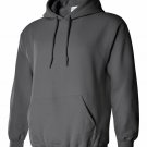 Charcoal Adult Long Sleeves Pullover Hooded