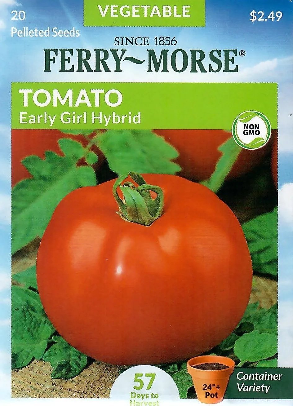Tomato Early Girl Hybrid Vegetable Seeds