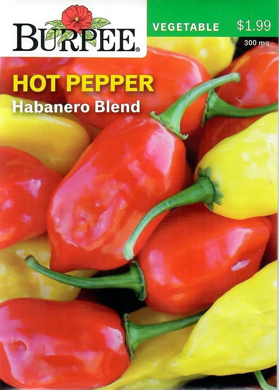 Pepper Habanero Blend Vegetable Seeds