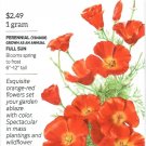 Poppy California Mikado Flower Seeds
