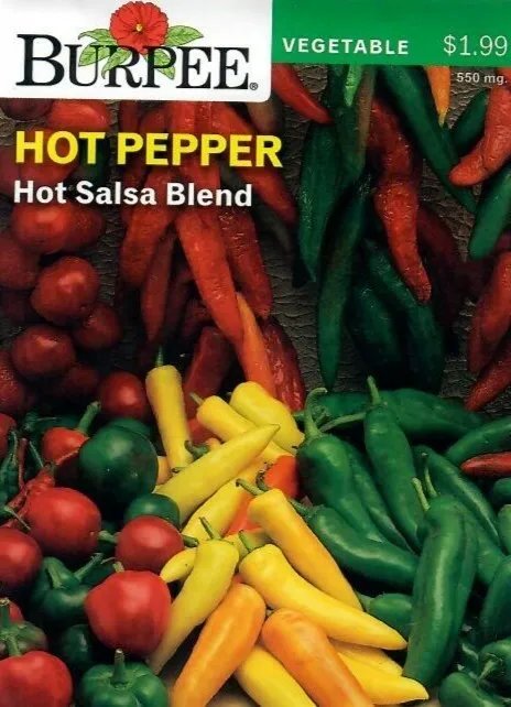 Pepper Hot Salsa Vegetable Seeds