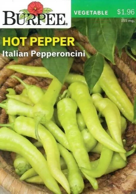 Pepper Italian Pepperoncini Vegetable Seeds