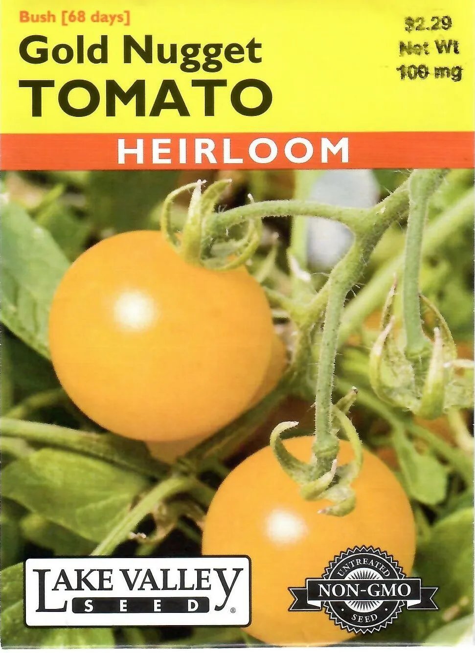 Tomato Gold Nugget Heirloom Vegetable Seeds