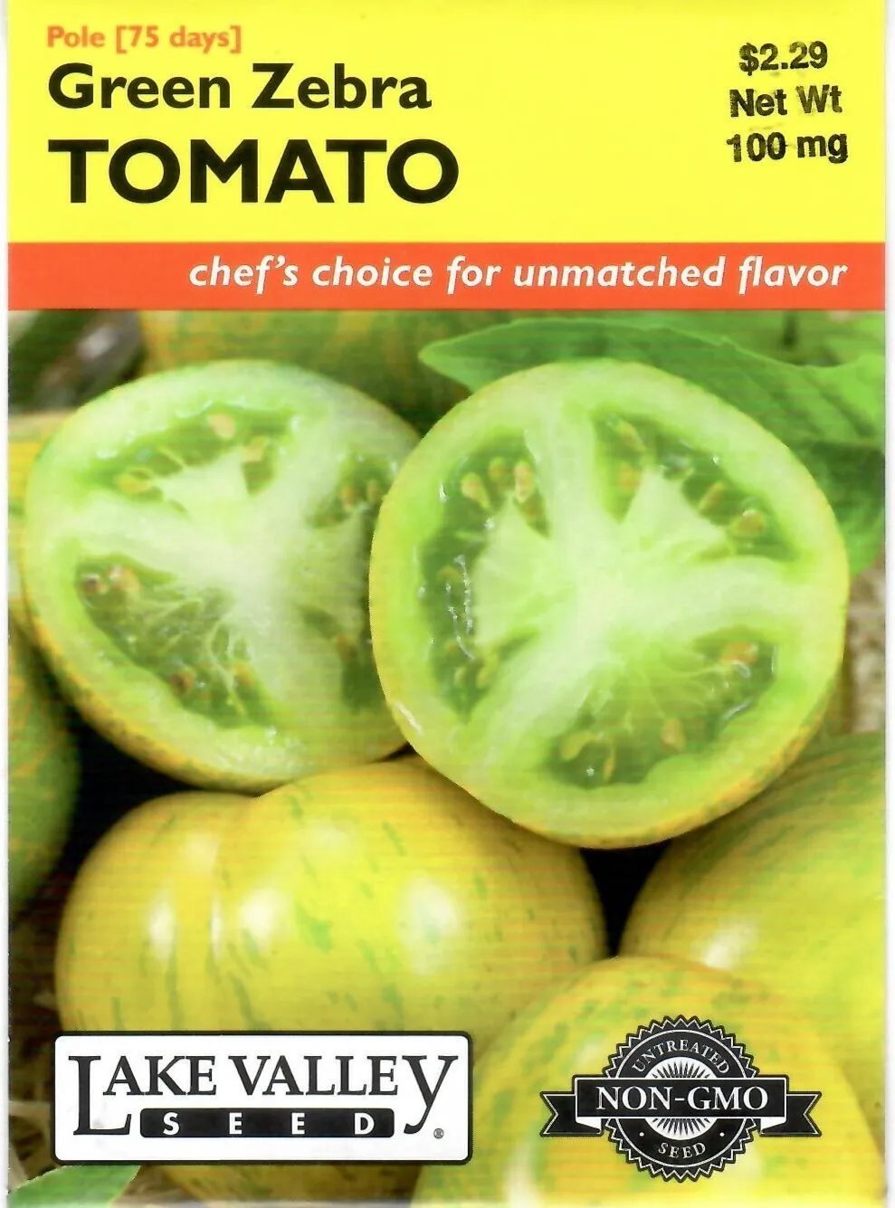 Tomato Green Zebra Vegetable Seeds