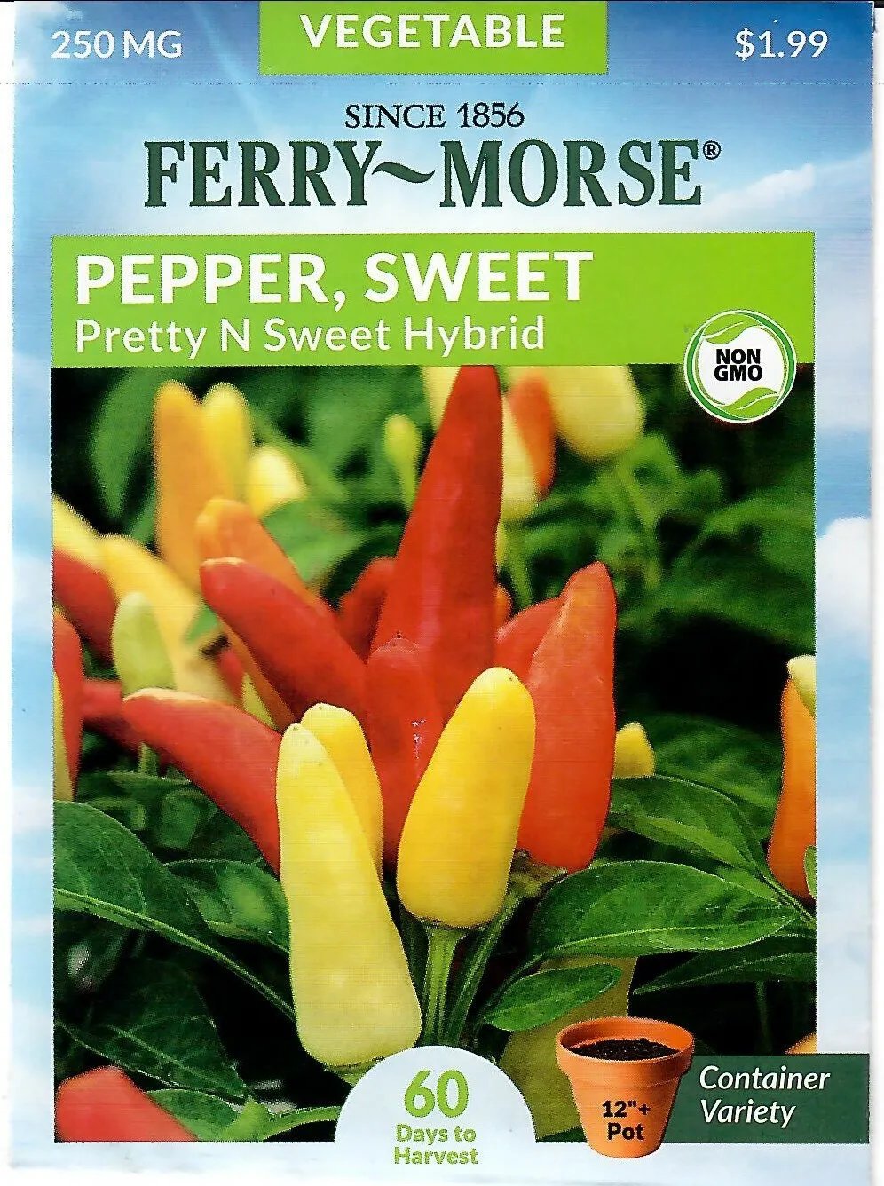 Pepper Pretty N Sweet Hybrid Vegetable Seeds