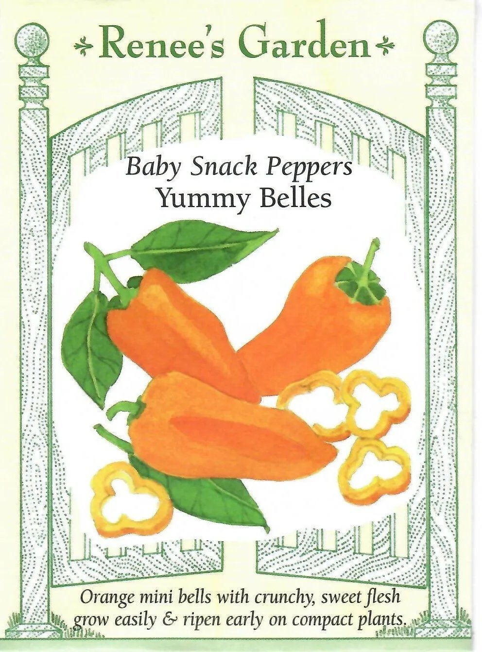 Pepper Baby Snack Yummy Belles Vegetable Seed