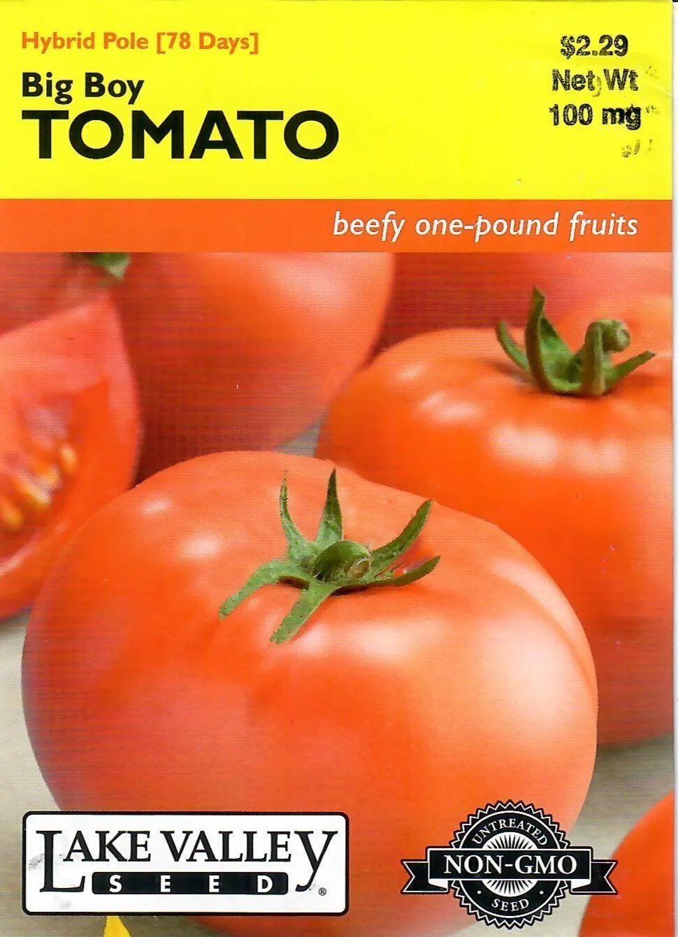 Tomato Big Boy Heirloom Vegetable Seeds