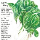 Bok Choy Toy Choy Vegetable Seeds