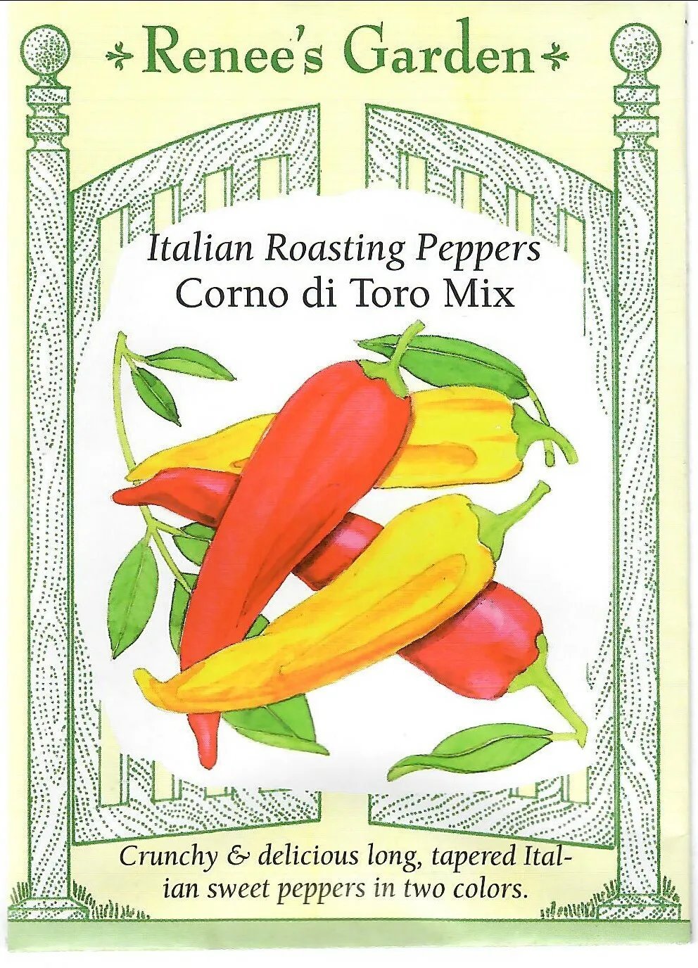 Pepper Corno Di Toro Mix Vegetable Seed
