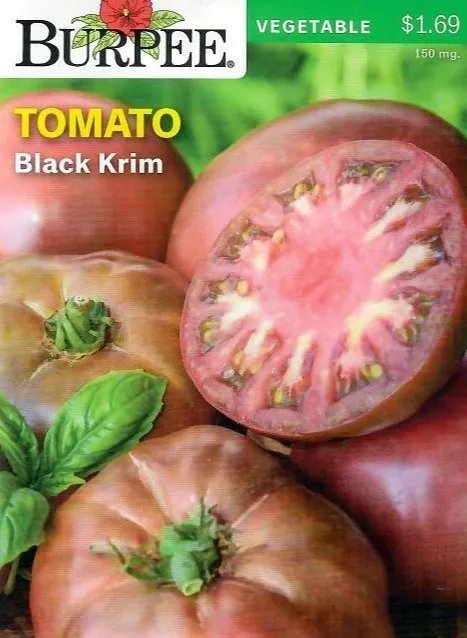 Tomato Black Krim Vegetable Seeds