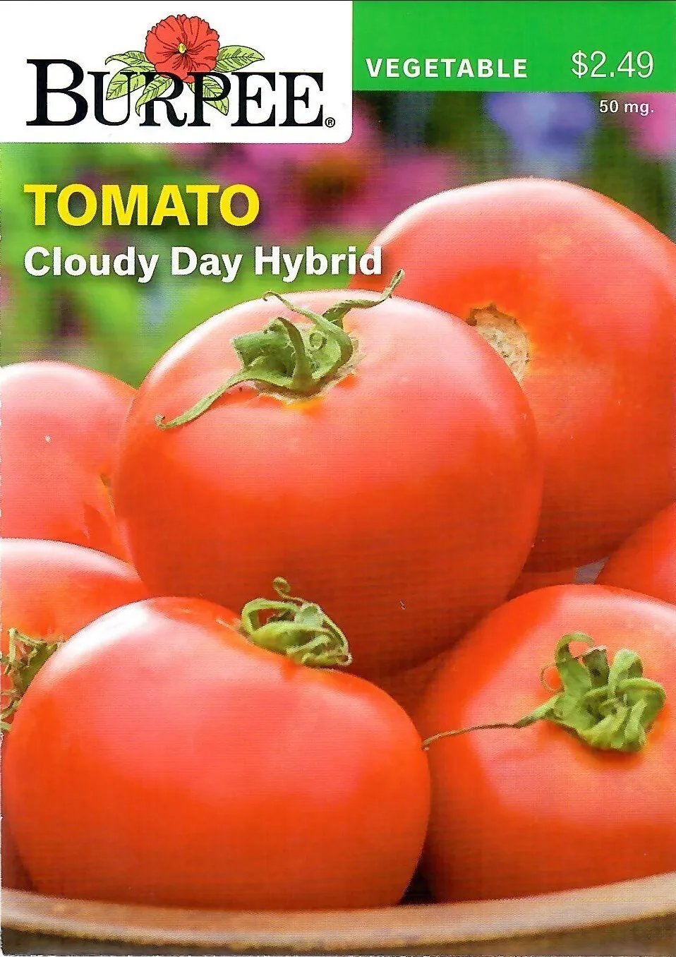 Tomato Cloudy Day Hybrid Vegetable Seeds