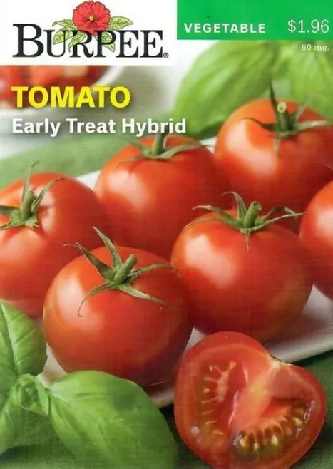 Tomato Early Treat Hybrid Vegetable Seeds