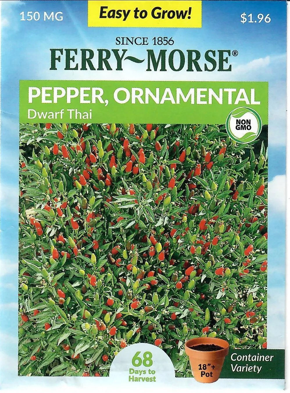 Pepper Dwarf Thai Vegetable Seeds