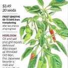 Pepper Shishito Organic Vegetable Seeds