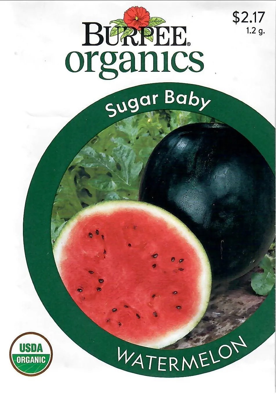 Watermelon Sugar Baby Organic Vegetable Seeds