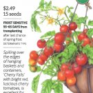 Tomato Cherry Falls Organic Vegetable Seeds
