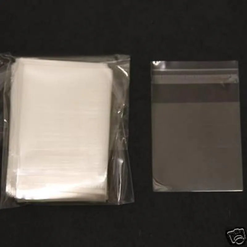 Hot Plastic Bag 2X2 Self Adhesive Clear Mini Small 100 Bags
