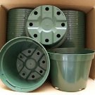 Hot 5"" New Azalea Green Plastic Pot @@ Greenhouse Planter Outdoor Nursery 110 Lots